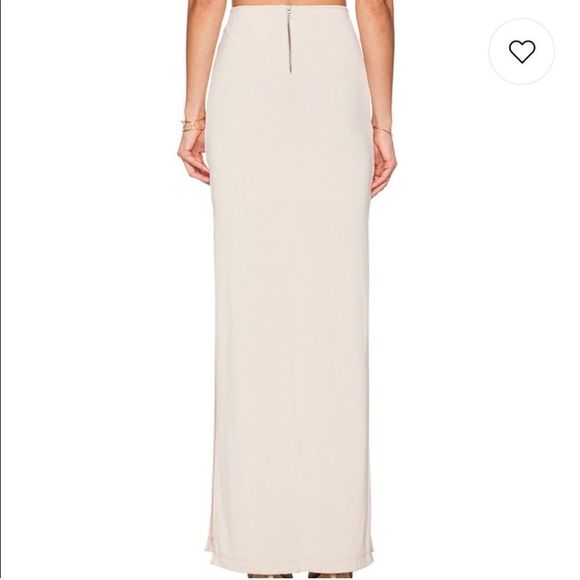NWT Alice & Olivia | Air Nude Maxi Skirt - Picture 15 of 15